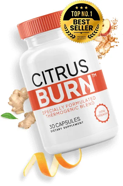 CitrusBurn capsules and bottle